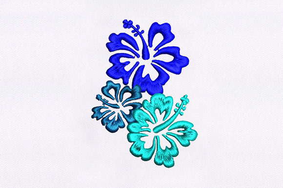 Fancy Flowers Embroidery Design